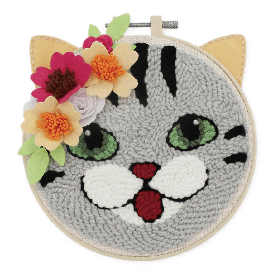 DIY Punchneedle Kits 15cm