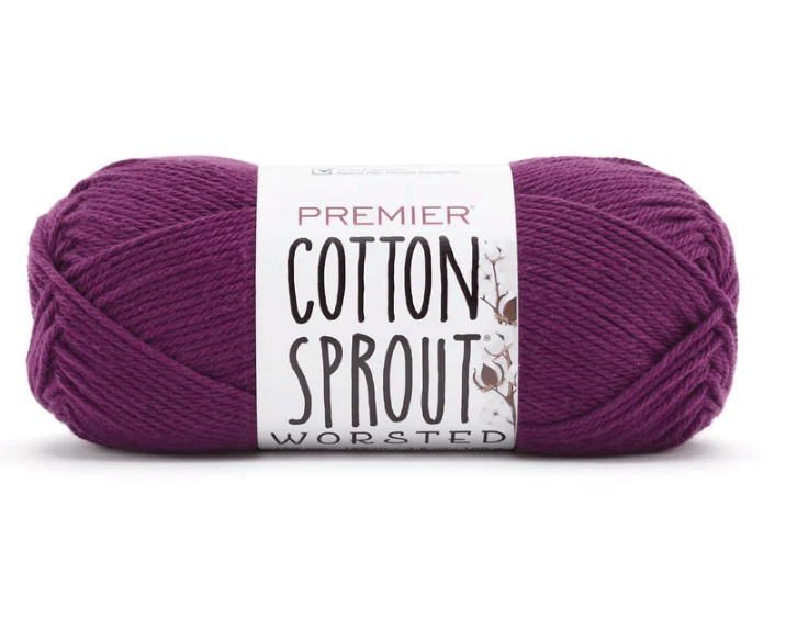 Premier Cotton Sprout Worsted Yarn Sold As A 3 Pack