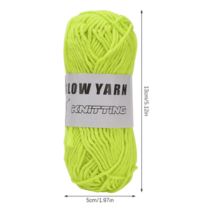 Glow In The Dark Yarn ( 11 Colours )