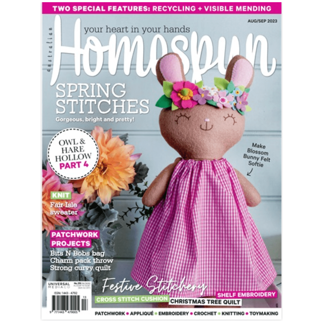 Homespun Magazine Aug/sep 2023 Vol24.4