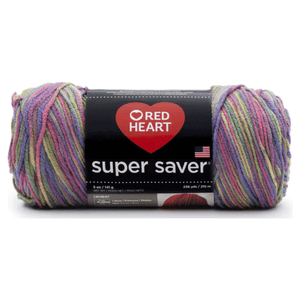 Red Heart Super Saver Yarn Stripes, Prints & Variegates