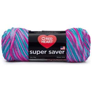 Red Heart Super Saver Yarn Stripes, Prints & Variegates