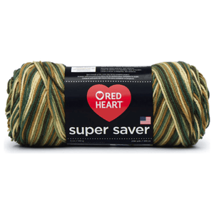 Red Heart Super Saver Yarn Stripes, Prints & Variegates