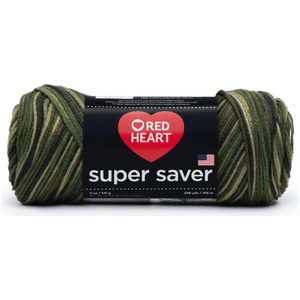 Red Heart Super Saver Yarn Stripes, Prints & Variegates