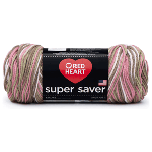 Red Heart Super Saver Yarn Stripes, Prints & Variegates