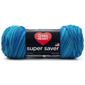 Red Heart Super Saver Yarn Stripes, Prints & Variegates