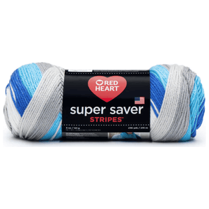 Red Heart Super Saver Yarn Stripes, Prints & Variegates