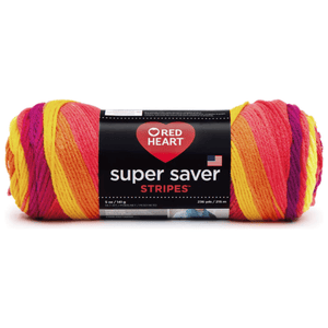 Red Heart Super Saver Yarn Stripes, Prints & Variegates