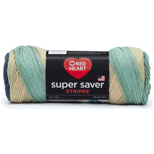 Red Heart Super Saver Yarn Stripes, Prints & Variegates