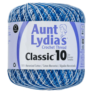 Aunt Lydia's Classic Crochet Thread Size 10 Sold As A 3 Pack