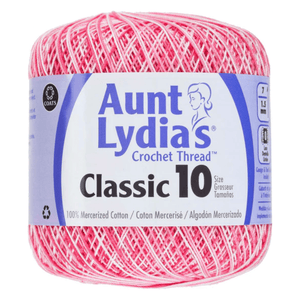 Aunt Lydia's Classic Crochet Thread Size 10 Sold As A 3 Pack