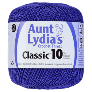 Aunt Lydia's Classic Crochet Thread Size 10 Sold As A 3 Pack