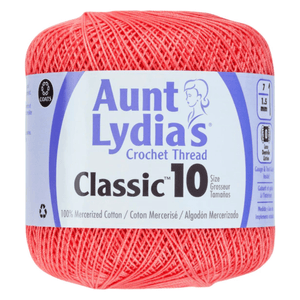 Aunt Lydia's Classic Crochet Thread Size 10 Sold As A 3 Pack