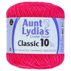 Aunt Lydia's Classic Crochet Thread Size 10 Sold As A 3 Pack