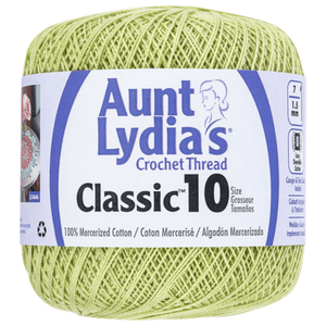 Aunt Lydia's Classic Crochet Thread Size 10 Sold As A 3 Pack