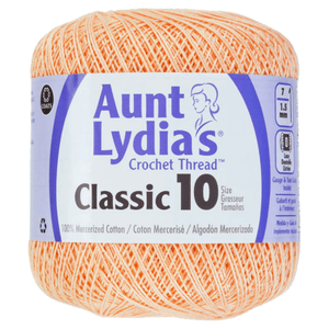 Aunt Lydia's Classic Crochet Thread Size 10 Sold As A 3 Pack