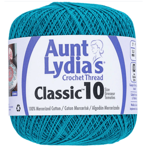 Aunt Lydia's Classic Crochet Thread Size 10 Sold As A 3 Pack