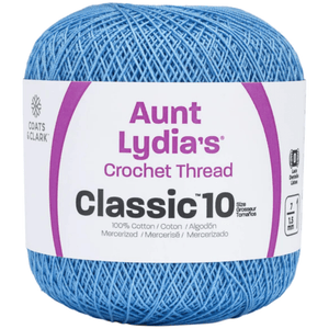 Aunt Lydia's Classic Crochet Thread Size 10 Sold As A 3 Pack