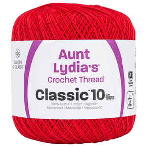 Aunt Lydia's Classic Crochet Thread Size 10 Sold As A 3 Pack