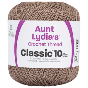 Aunt Lydia's Classic Crochet Thread Size 10 Sold As A 3 Pack