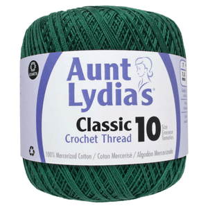 Aunt Lydia's Classic Crochet Thread Size 10 Sold As A 3 Pack