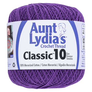 Aunt Lydia's Classic Crochet Thread Size 10 Sold As A 3 Pack