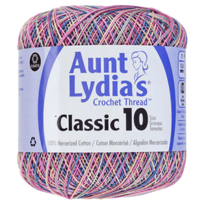 Aunt Lydia's Classic Crochet Thread Size 10 Sold As A 3 Pack