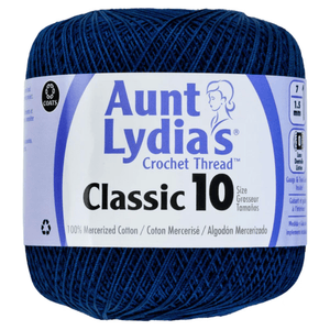 Aunt Lydia's Classic Crochet Thread Size 10 Sold As A 3 Pack