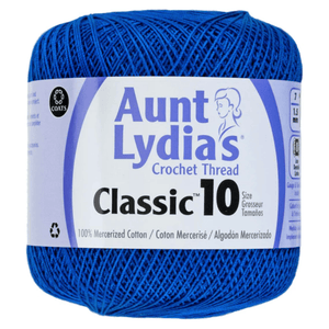 Aunt Lydia's Classic Crochet Thread Size 10 Sold As A 3 Pack