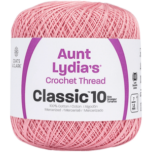 Aunt Lydia's Classic Crochet Thread Size 10 Sold As A 3 Pack