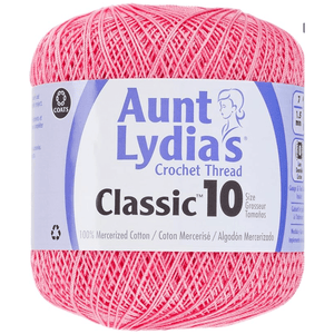 Aunt Lydia's Classic Crochet Thread Size 10 Sold As A 3 Pack