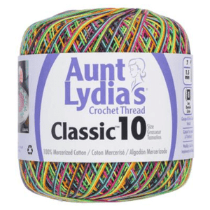 Aunt Lydia's Classic Crochet Thread Size 10 Sold As A 3 Pack