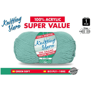 Yatsal Knitting Yarn 8 ply 100g Multicolour