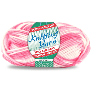 Yatsal Knitting Yarn 8 ply 100g Multicolour