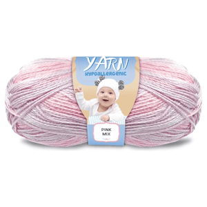 Baby Yarn (Hypoallergenic)100% Soft Acrylic 3ply 100g