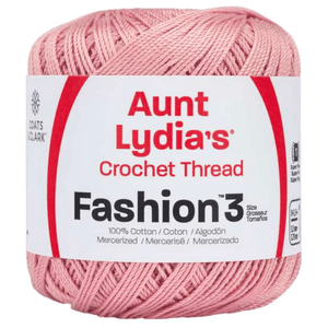 Aunt Lydia's Fashion Crochet Thread Size 3 Sold As A 3 Pack