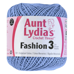 Aunt Lydia's Fashion Crochet Thread Size 3 Sold As A 3 Pack