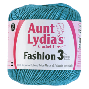 Aunt Lydia's Fashion Crochet Thread Size 3 Sold As A 3 Pack