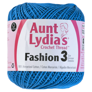 Aunt Lydia's Fashion Crochet Thread Size 3 Sold As A 3 Pack