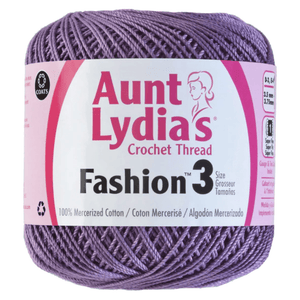 Aunt Lydia's Fashion Crochet Thread Size 3 Sold As A 3 Pack