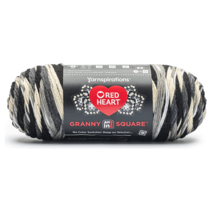 Red Heart All In One Granny Square Yarn