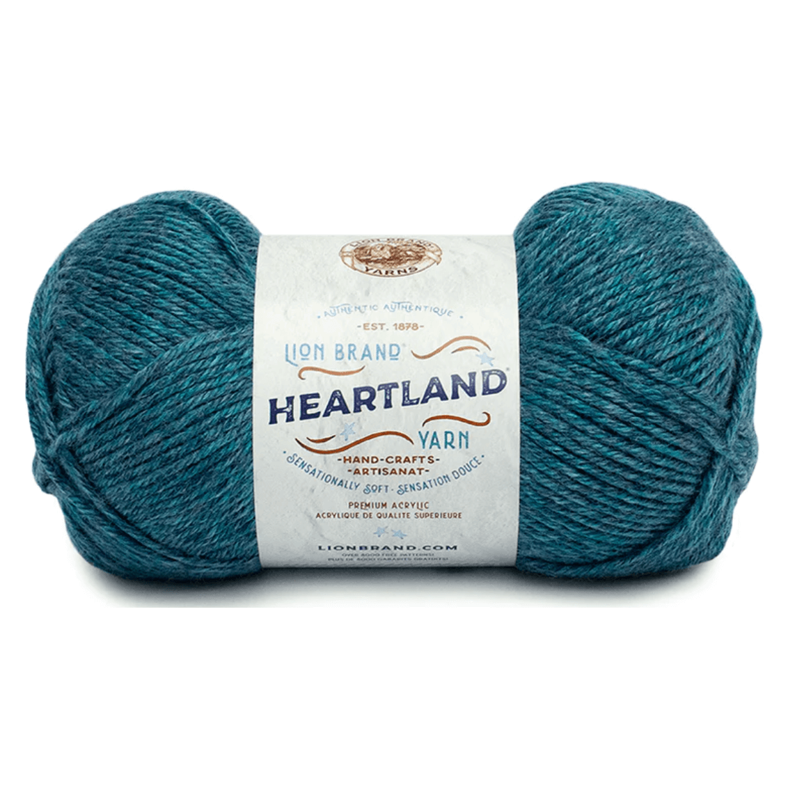 Lion Brand Heartland Yarn Sold As A 3 Pack