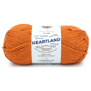 Lion Brand Heartland Yarn Sold As A 3 Pack