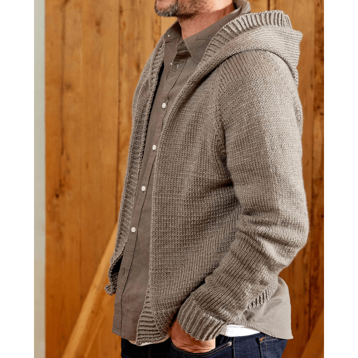 Hooded Cardigan Free Pattern