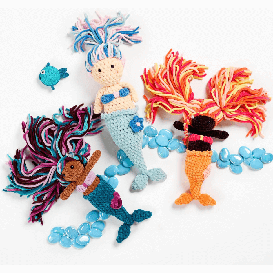 Parfait Chunky Mermaids Free Pattern