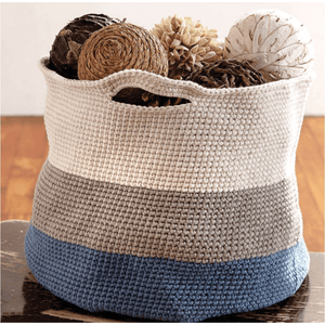 Bernat Handy Basket Free Pattern