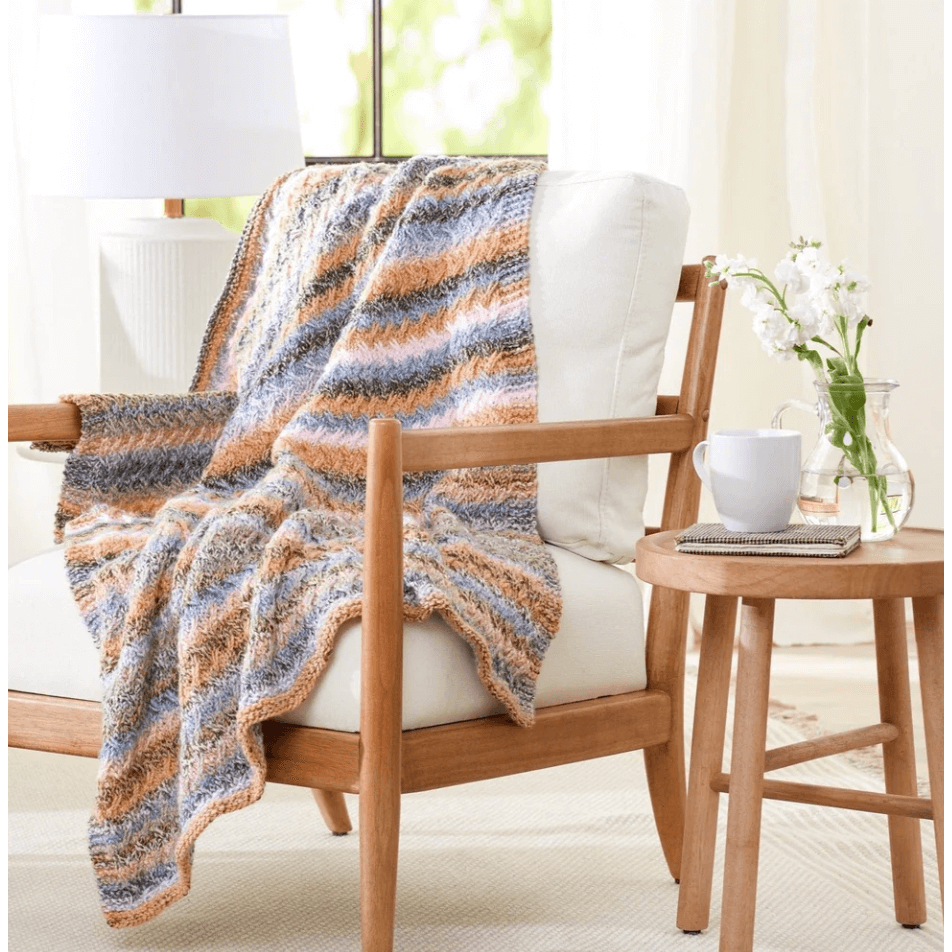 Wild oats Blanket Free Pattern