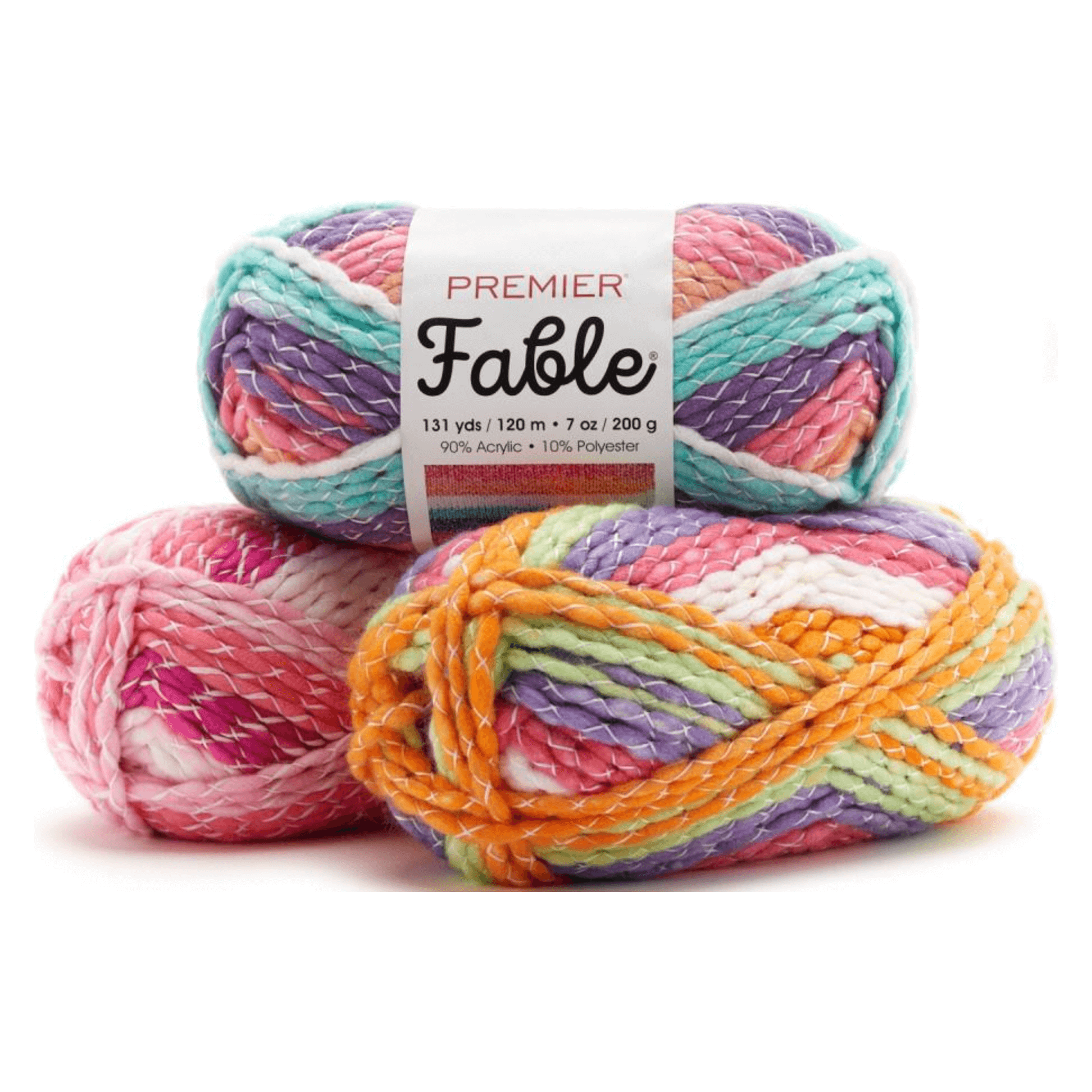 Premier Fable Yarn Sold As A 3 Pack