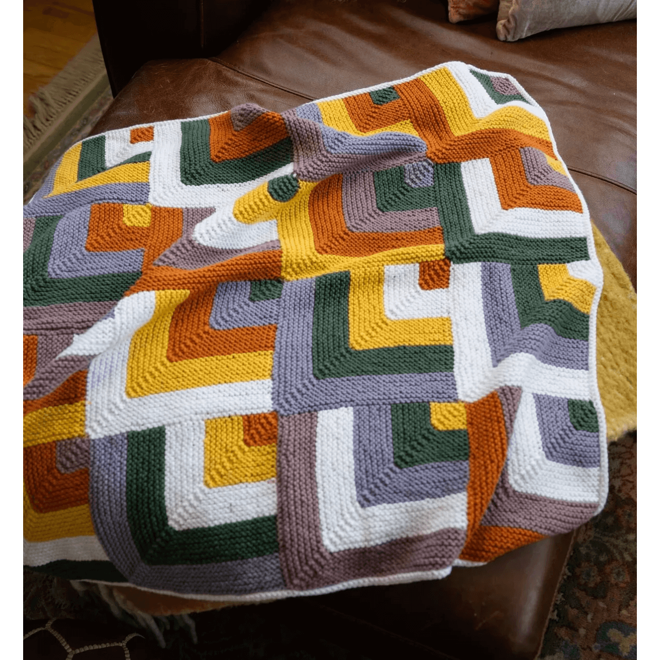 Norah Baby Afghan (Knit) Free Pattern