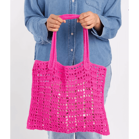 Fresh Mesh Tote Bag Free Pattern